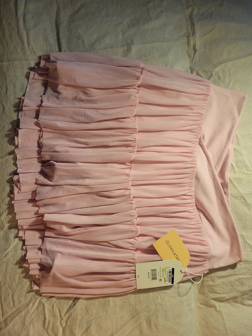 Women’s Pink Tiered Mini Shorts - Picture 4 of 6